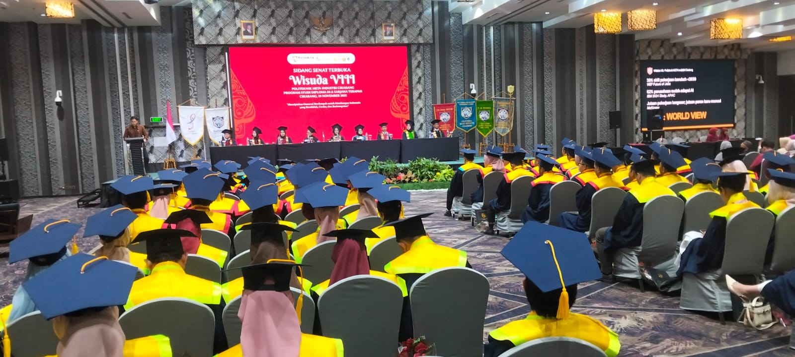 Sidang Senat Terbuka Wisuda VIII Politeknik Meta Industri Cikarang tahun 2025
