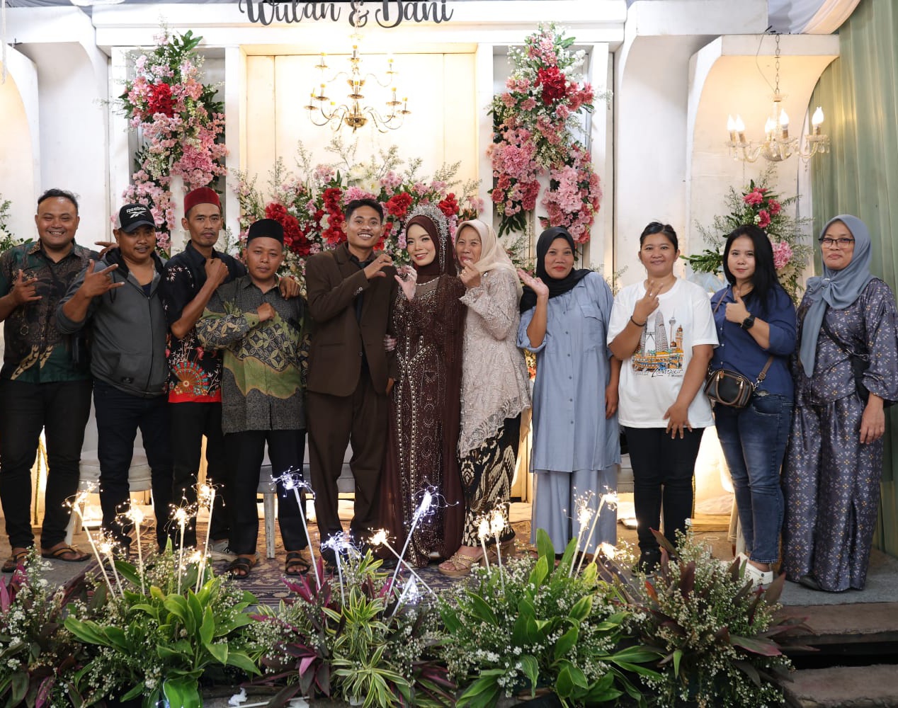 HIRAM Hadiri Pernikahan di Komplek Pergudangan Pluit Muara Karang: Wujud Silaturahmi dan Kepedulian Sosial