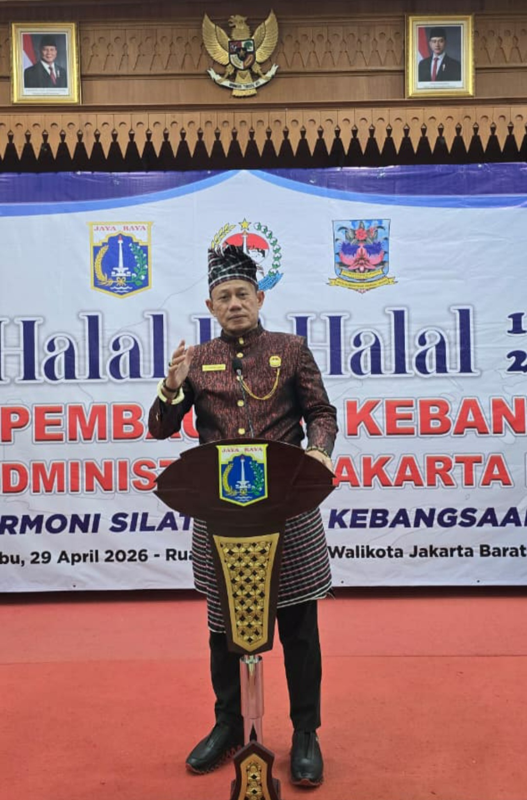 Pererat Tali Silaturahmi Antar-Etnis, Daenk Jamal Sampaikan Pesan Persatuan di HBH FPK Jakarta Barat