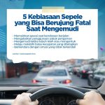 POLRI IMBAU MASYARAKAT HINDARI 5 PERILAKU BERISIKO SAAT BERKENDARA DEMI KESELAMATAN BERSAMA