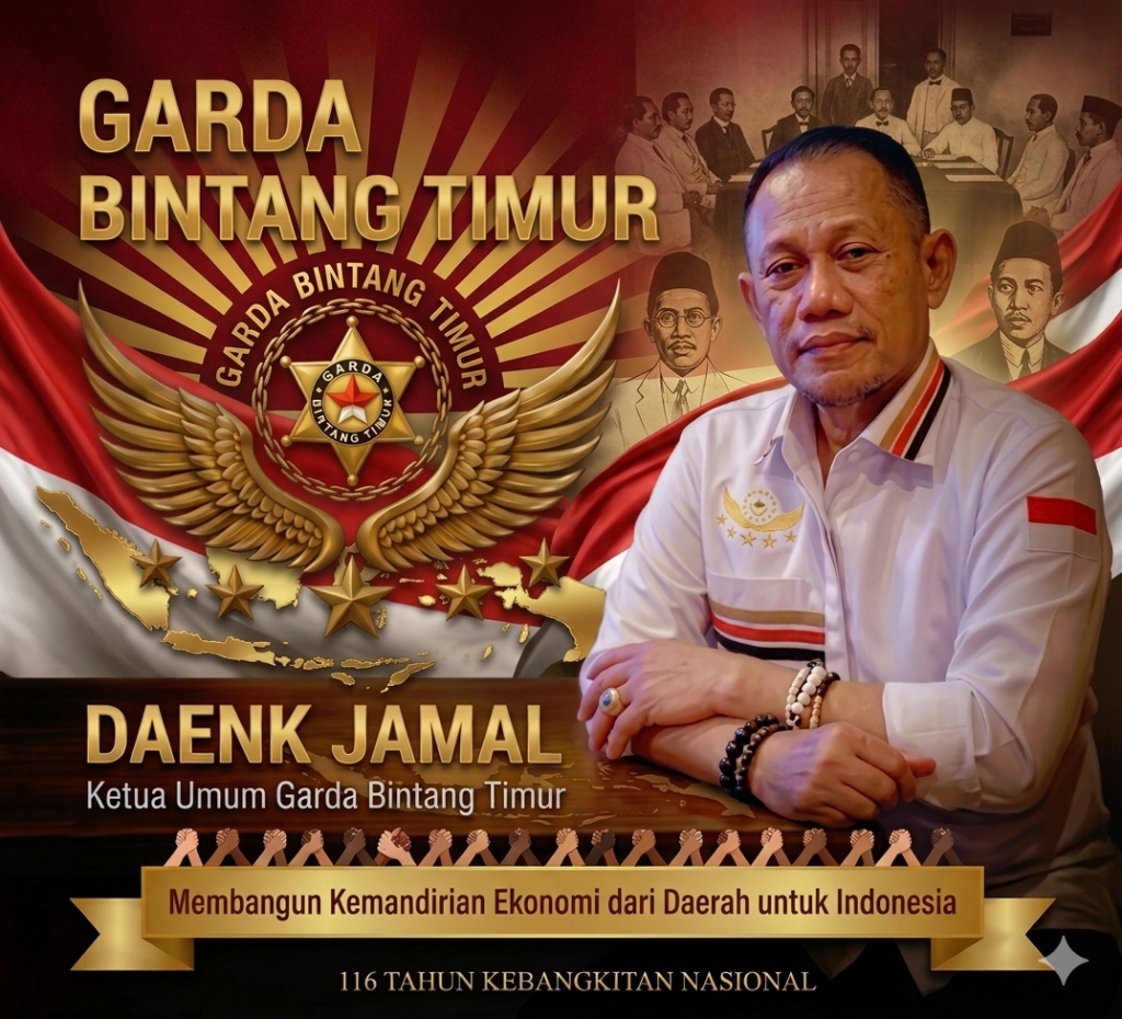Harkitnas ke-118, Ketum Garda Bintang Timur Daenk Jamal: Jaga Tunas Bangsa Demi Kedaulatan Negara