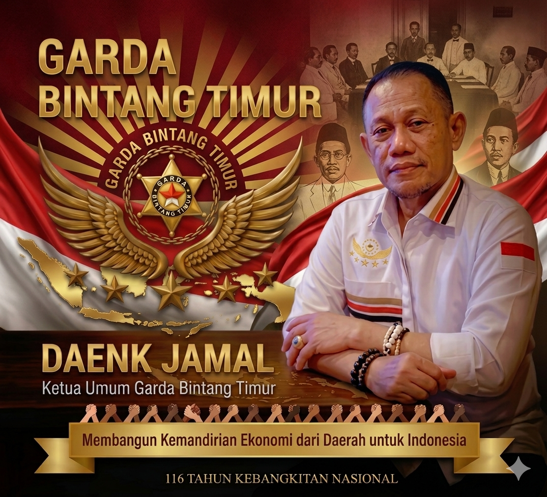 Harkitnas ke-118, Ketum Garda Bintang Timur Daenk Jamal: Jaga Tunas Bangsa Demi Kedaulatan Negara