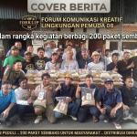 Aksi Nyata Kepedulian Pemuda: Forkklip 08 Penjaringan Salurkan 200 Paket Sembako untuk Warga Penjaringan