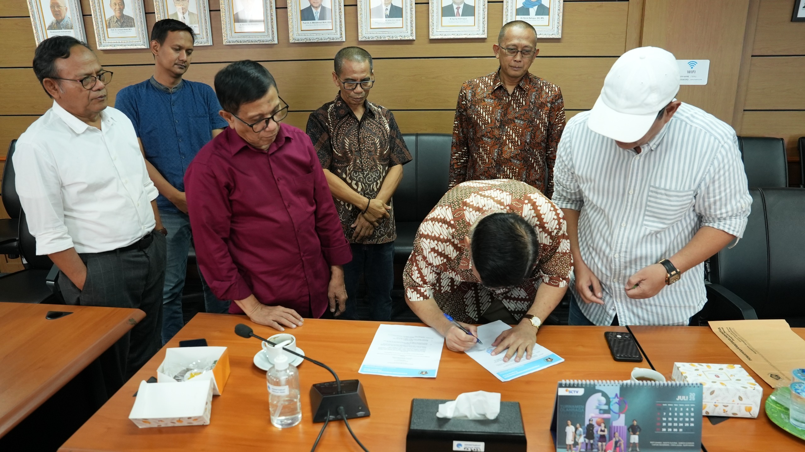 PWI Menandatangani Panitia Kongres Persatuan di Saksikan Langsung Oleh Dewan Pers