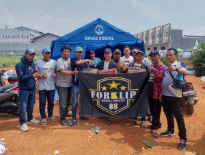 Peduli Korban Bencana Kebakaran FORKKLIP 08 Turut Berpartisipasi Dalam Bentuk Peduli Sesama