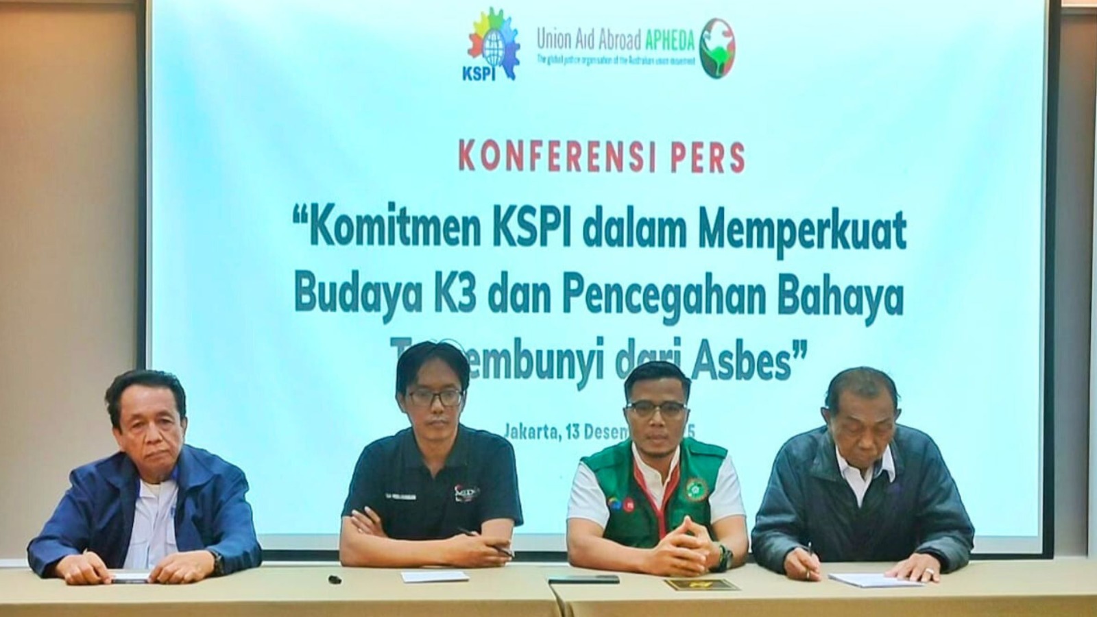 KSPI Kampanye Bahaya Asbes: “Ancaman Nyata bagi Kesehatan Pekerja dan Publik”*