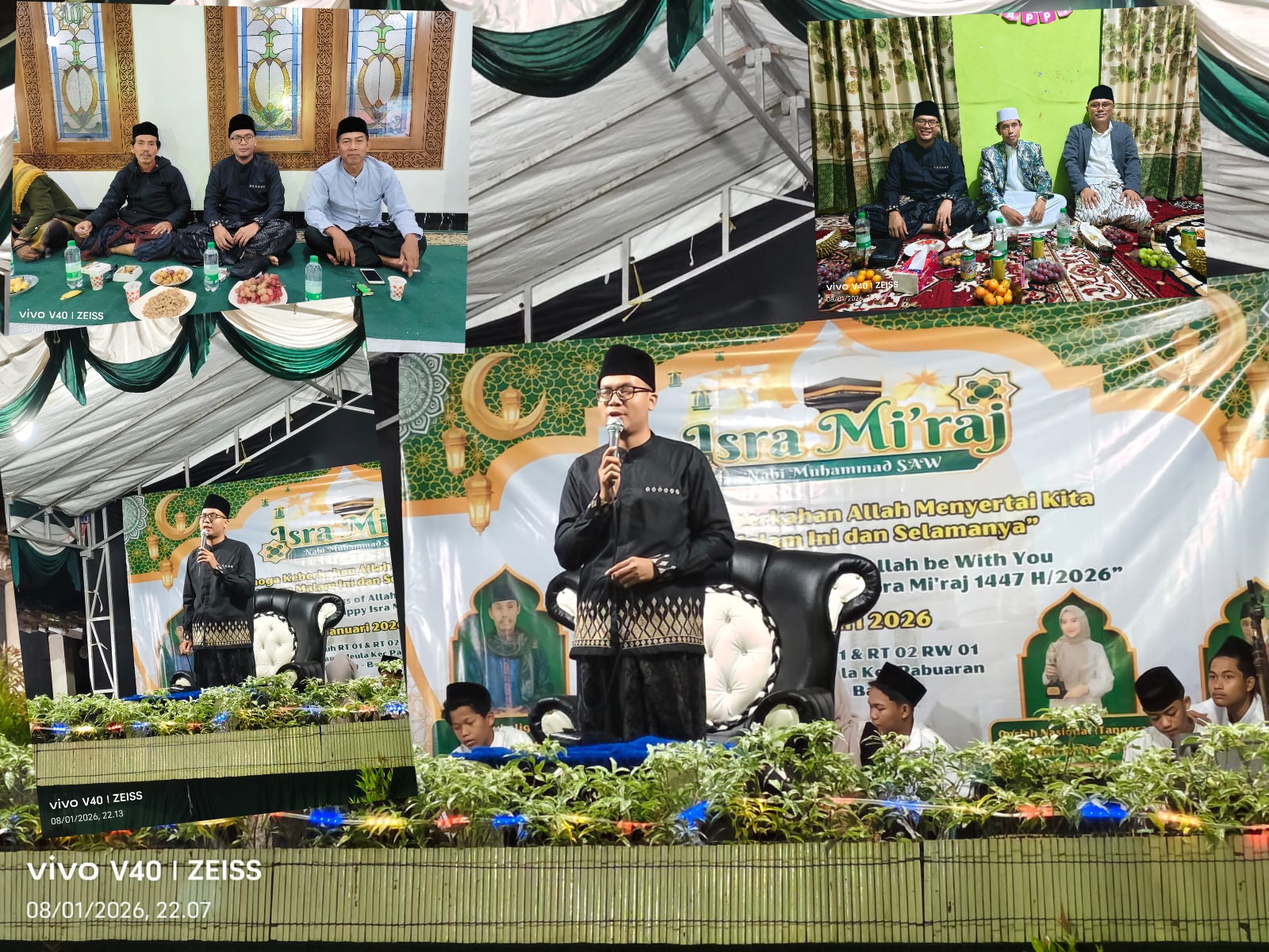 Hadir Peringatan Isra Mi’raj di Masjid Al-Hidayah Kepuh, Kades Sindangheula Apresiasi Antusias Masyarakat