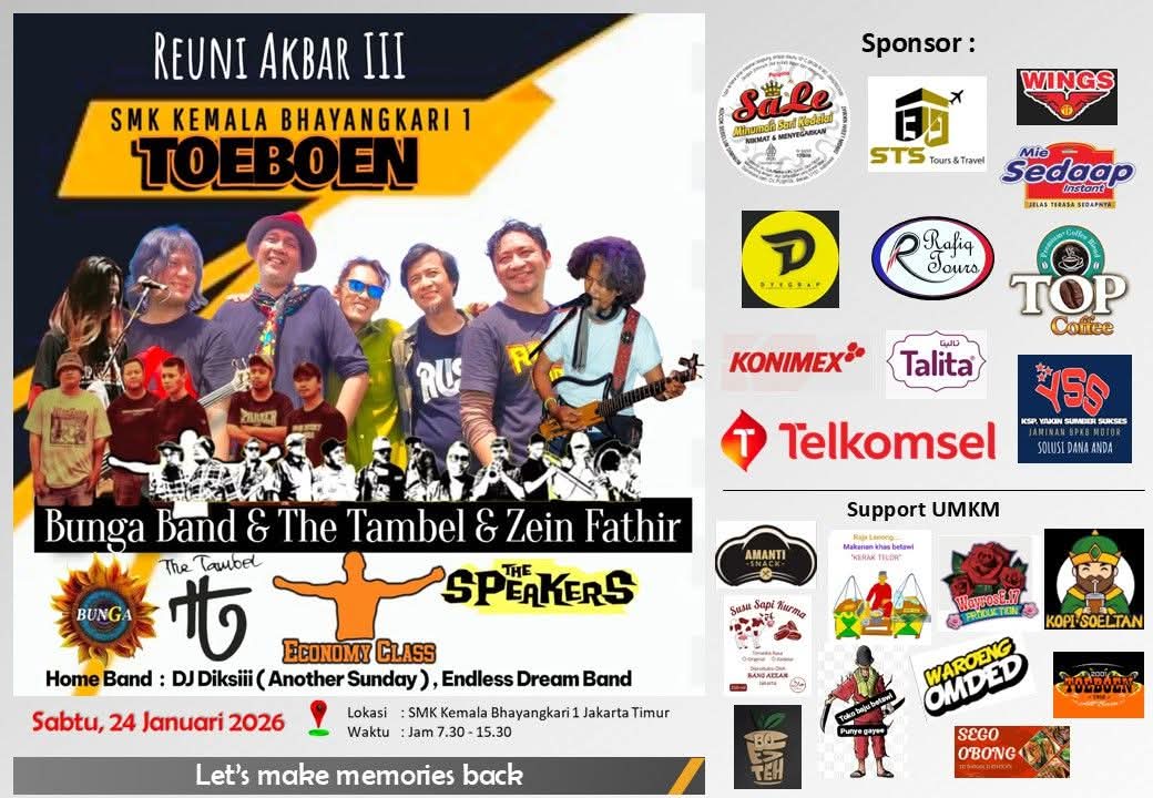 Reuni Akbar III SMK Kemala Bhayangkari 1 “TOEBOEN”