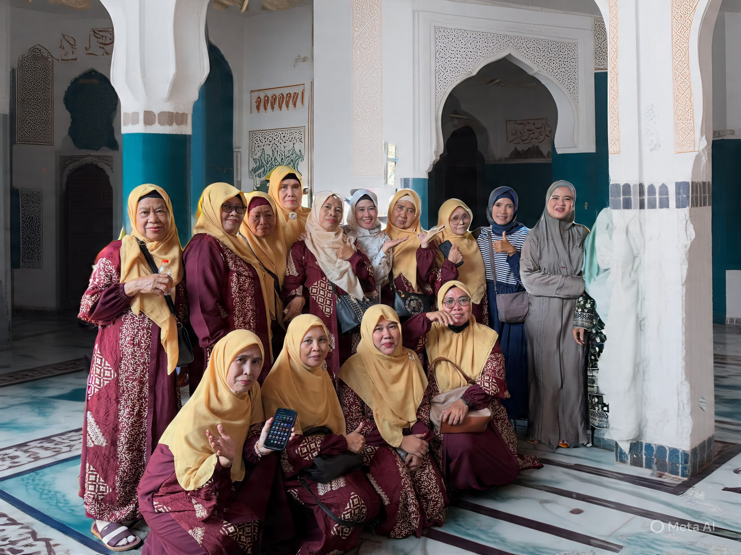 Pererat Tali Silaturahmi, Majlis Nurul Amanah Gelar Halalbihalal Khidmat di Kediaman Guru Besar Ibu Hj.Dra Mimin Aminah Noor