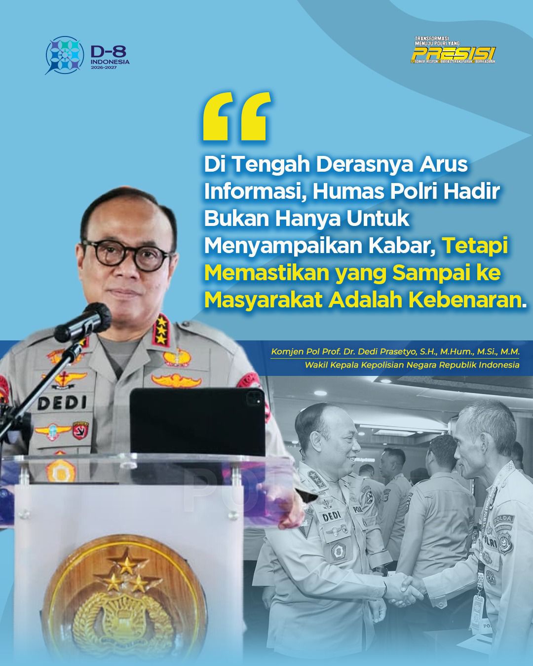 Akurasi dan Kebenaran Fakta Adalah Kompas Pelayanan Informasi Publik