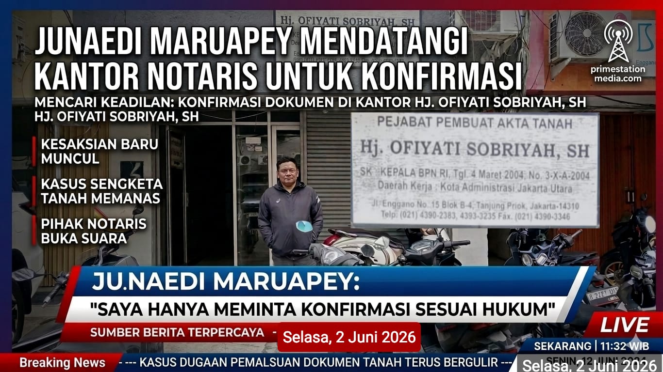Diduga Gunakan Akta Notaris Palsu, Peralihan Nama PBB di Bapenda DKI Jakarta Dipersoalkan