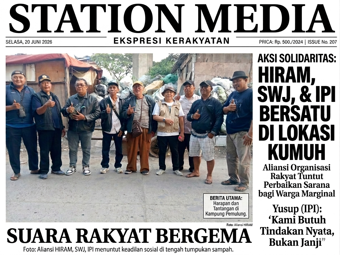 Gandeng SWJ, HIRAM, dan IPI,  DKI  Desak Pemerintah Beri Perhatian Khusus Warga Kolong Tol